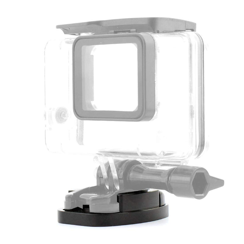 [AUSTRALIA] - FEICHAO Aluminum CNC Quick Release Tripod Mount with 1/4 Adapter Buckle Base Interface Compatible for Hero 8 7 6 5 4 3 and Other Sports Camera (Mount Board + 1/4 Adapter) Mount Board + 1/4 Adapter 