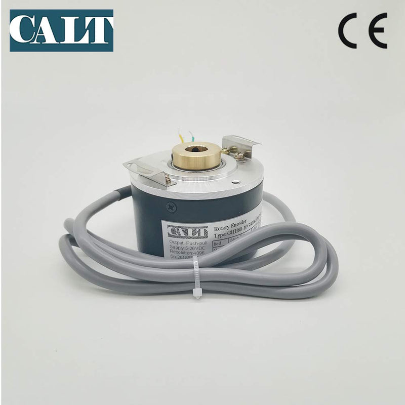 [AUSTRALIA] - 60mm Outer Diameter 12mm Aperture Hollow Shaft Rotary Encoder Push Pull Output 5V~26V 2000P/R 