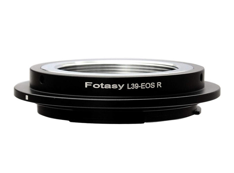 Fotasy Leica M39 Lens to Canon RF Mount Adapter, Adjustable M39 EOS R Adapter Ring, fits Leica M39 39mm LTM L39 Lense & Canon EOS R Mirrorless Camera EOS R RP Ra R5 R6 (ER39) M39 - EOS R