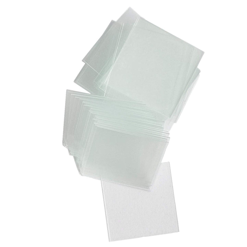 1000 Pieces of Glass Cover Slips for Microscope Slides 18x18mm Cover Glass Slips Includes 10 Boxes x 100Pcs/Box
