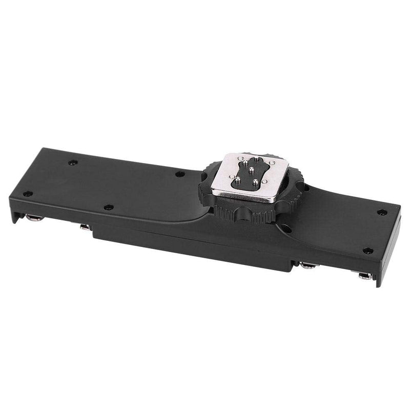 Dual Hot Shoe Splitter, Hot Shoe Extension Bar Mount Cold Shoe Extension Bracket Dual Bracket DSLR Camera Camcorder DV (for Canon)