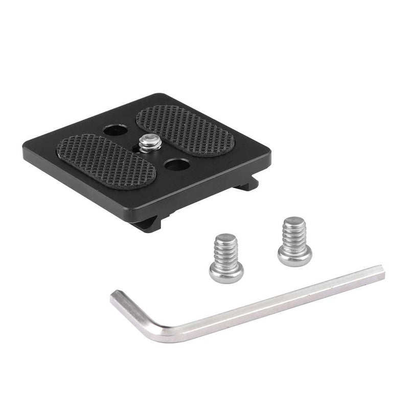 CAMVATE Quick Release Plate Sliding Mount for DSLR Camera Cage Compatible with ARCA Swiss