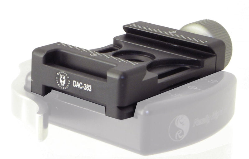 Desmond DAC-383 38mm QR Clamp 3/8" Screw Hole & 3 Strap Bosses & 1/4" Bushing Adapter
