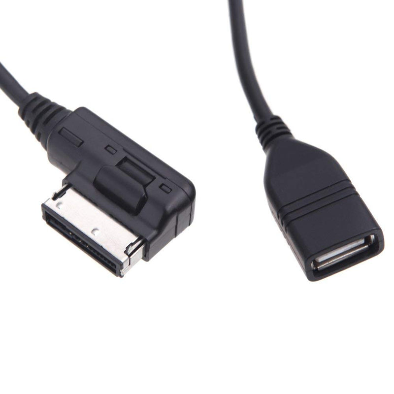 Car Music Interface MDI MMI MP3 USB Flash Drive AUX Adapter Cable Cord Compatible for Mercedes Benz CLS E SL CLA S Class