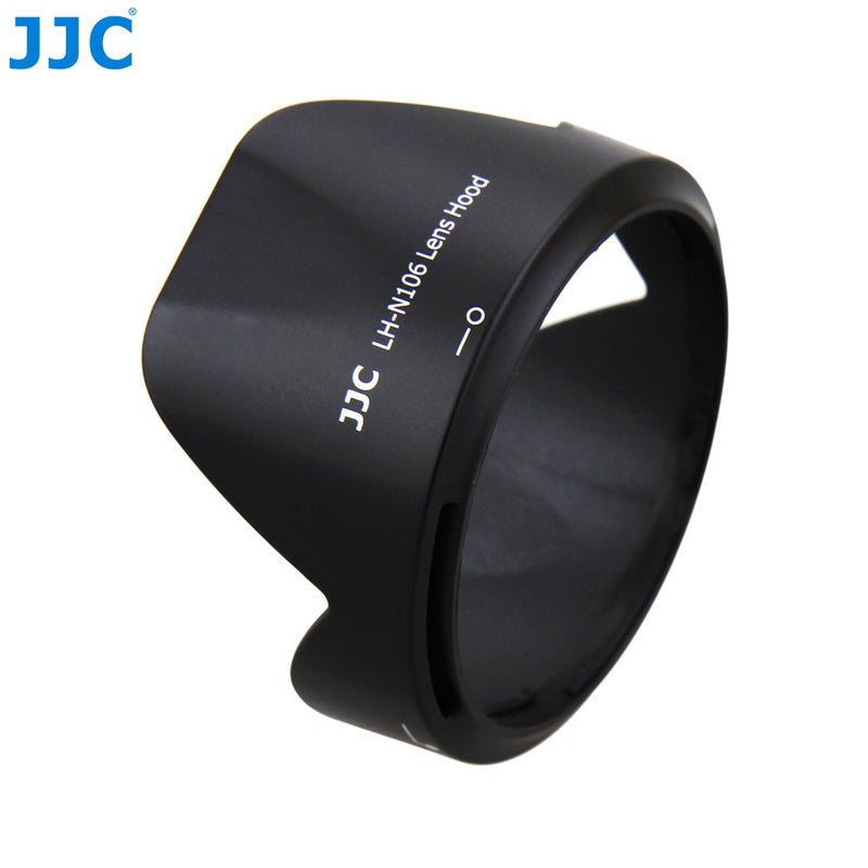 JJC Dedicated Bayonet Reversible Lens Hood Shade for Nikon AF-P DX Nikkor 18-55mm F3.5-5.6G VR & AF-P DX Nikkor 18-55mm F3.5-5.6G Lens on Nikon D3500 D3400 D5600 Camera Replace Nikon HB-N106 Lens Hood