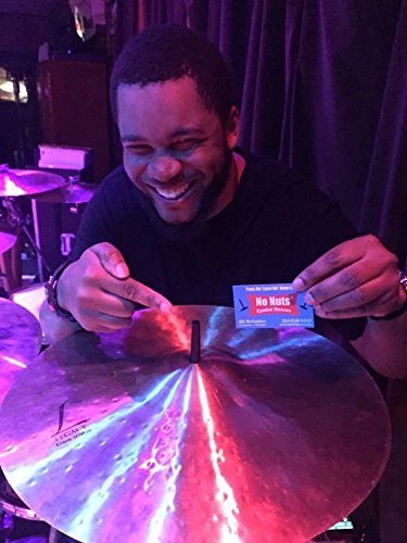 [AUSTRALIA] - No Nuts Flexible Cymbal Sleeves 3-PK (Black) Made in USA Black 