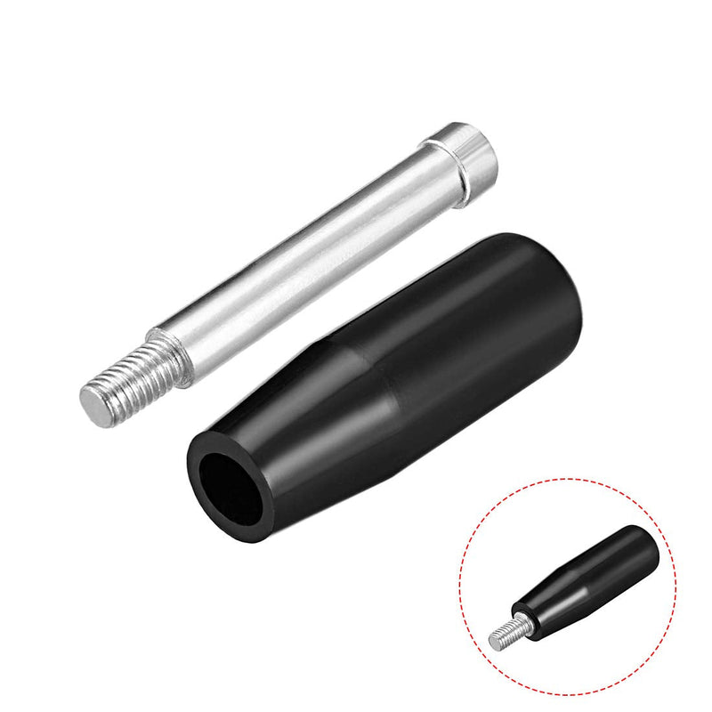 uxcell Revolving Handwheel Machine Handle M8 Male Threaded Stem for Milling Machinery 60mm Handle Dia M8 x 62mm