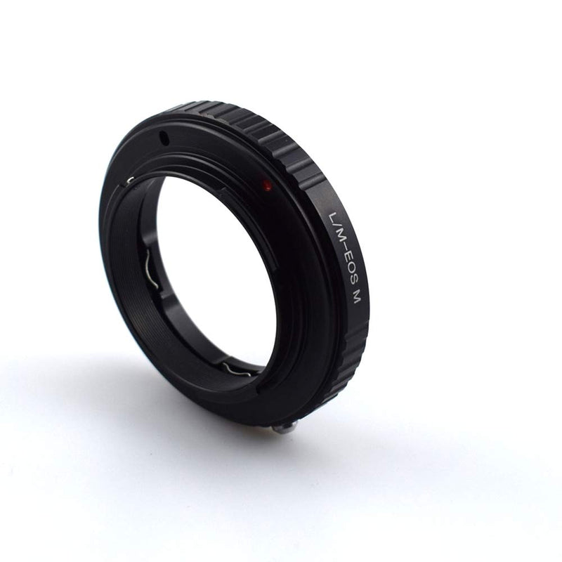 LM to EOS M Lens Adapter, for Leica M Zeiss ZM,Voigtlander VM Lens to Compatible with Canon EOS M Mount Mirrorless Camera M1 M2 M3 M5 M6 M10 M50 M100 Leica M to EOS M Lens adapter