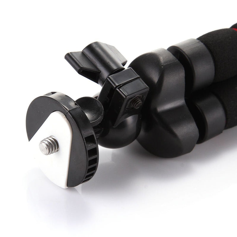FocusFoto Octopus Flexible Portable Tripod Stand 1/4'' Screw Mounting for Camera Digital DV Canon Nikon Sony Pentax Olympus Panasonic Gopro Action Camera DSLR Medium Size