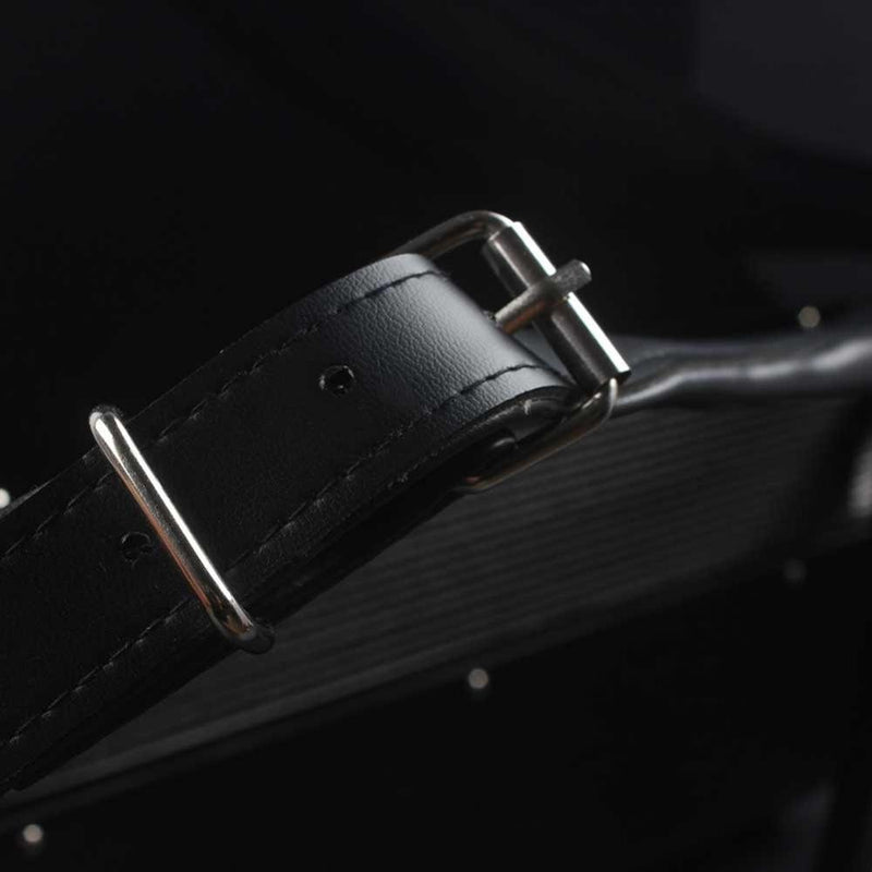 Vbest life PU Accordion Straps, 1 Pair PU Leather Adjustable Length Shoulder Arm Straps for Accordion Black