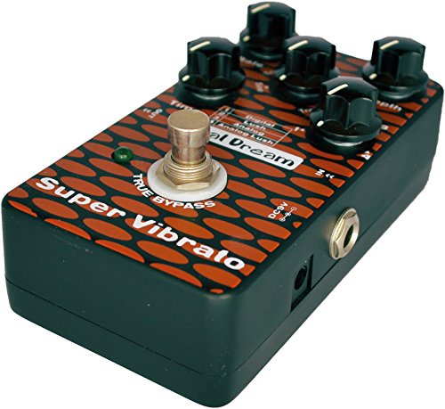 [AUSTRALIA] - Yanluo Aural Dream Super Vibrato Guitar Effect Pedal provides 4 vibrato modes and 6 modulation waveforms reaching 24 effects,True bypass. 