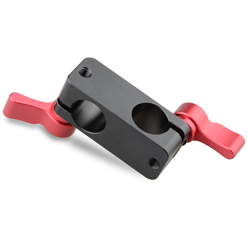 CAMVATE Right Angle Rod Clamp 15mm Rod 90 Degree Rotate for Video Camera DSLR Rig