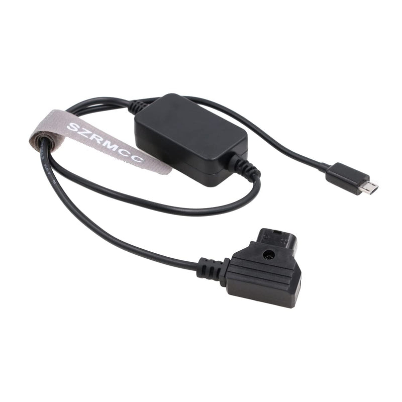 SZRMCC Nucleus Nano Follow Focus Motor or Handwheel Straight Micro USB 5V Regulated to D-Tap Power Cable for Tilta