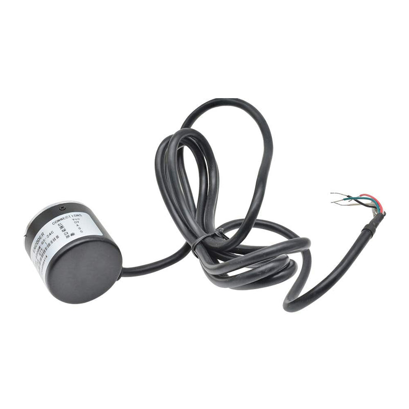 600P/R Rotary Encoder, Aideepen AB 2 Phase Incremental Rotary Encoder 6mm Shaft 5V-24V Wide Voltage