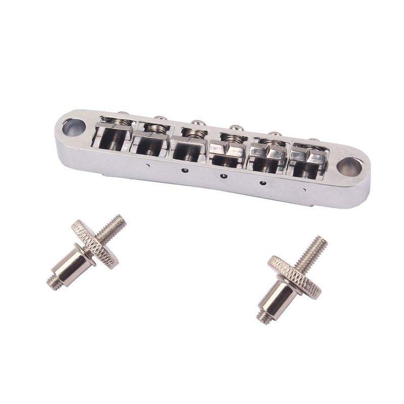 Alnicov Tune o Matic TOM Nashville bridge for guitars - Chrome