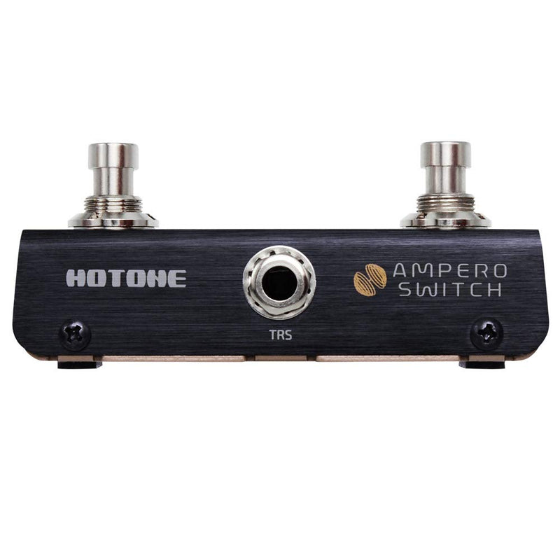 Hotone Ampero Switch 2-Way Momentary Dual Footswitch Foot Controller 1/4-Inch Pedal Switcher (FS-1(Ampero Switch)) FS-1(Ampero Switch)