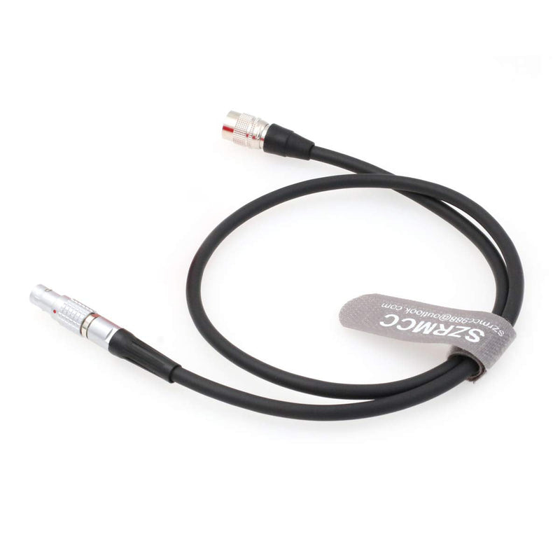 SZRMCC Hirose 4 Pin Male to 0B 4 Pin Male Power Cable for Sony F5 F55 ARRI Amira Camera to Teradek Cube