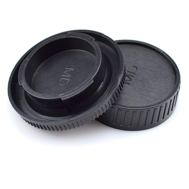 Camera Body and Rear Lens caps,Compatible with for Minolta Rokkor (SR/MD/MC) Body and Lenses Minolta Rokkor (SR/MD/MC) Cameras