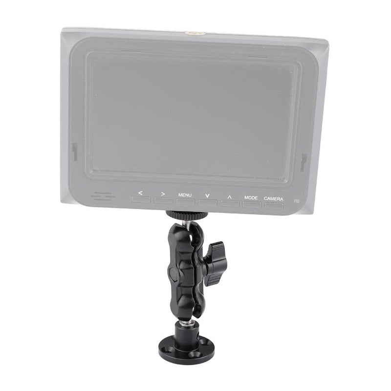 Kayulin 1/4"-20 Mini Ball Head Wall Ceiling Mount for Monitor Home Surveillance System (Black) Black