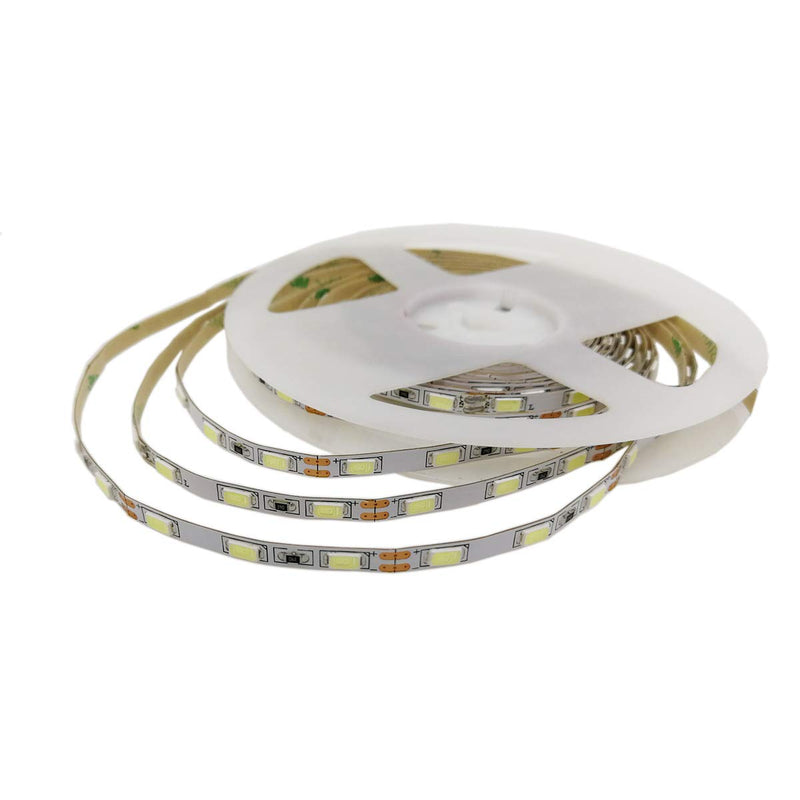 [AUSTRALIA] - YUNBO LED Strip Light Narrow Width 5mm Warm White 3000-3500K, 16.4ft/5M 300 LEDs 12V Non-Waterproof SMD 5630 Flexible LED Tape Light for Bedroom Kitchen Cabinet Indoor Lighting Decoration 