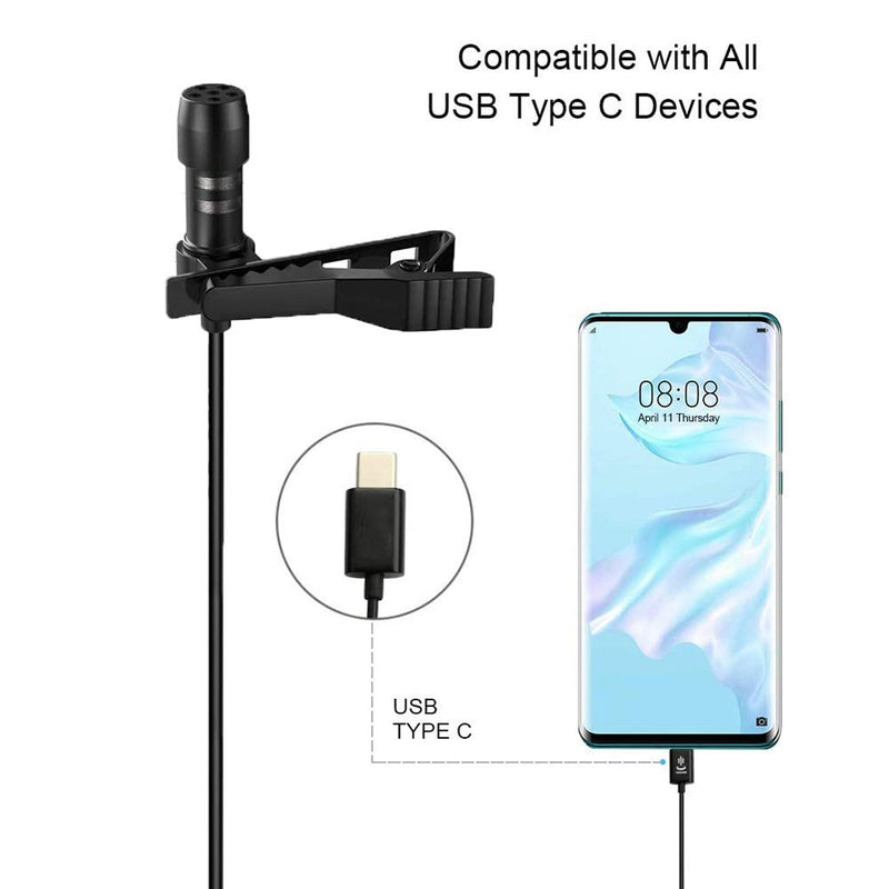 [AUSTRALIA] - axGear Lavalier Clip-on Microphone Mini Omnidirectional Portable Wired Label Mic 