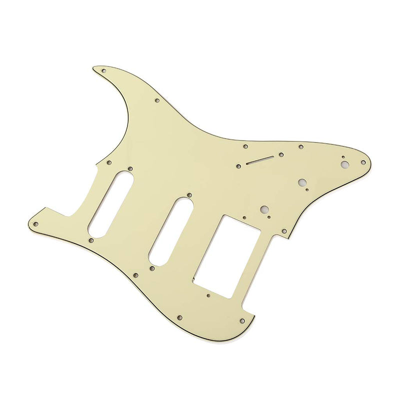 Alnicov 3Ply SSH Electric Guitar Pickguard Scratch Plate and Back Plate Set for Electric Guitar,Mint Green