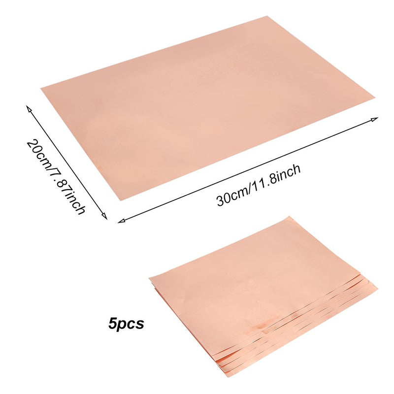 5Pcs Guitar Copper Foil Tape Conductive Adhesive Waterproof Tape