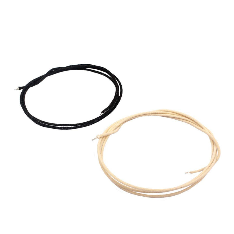 [AUSTRALIA] - 22Awg Vintage-Style Guitar Wire Cloth-Covered Pre-Tinned PushBack 