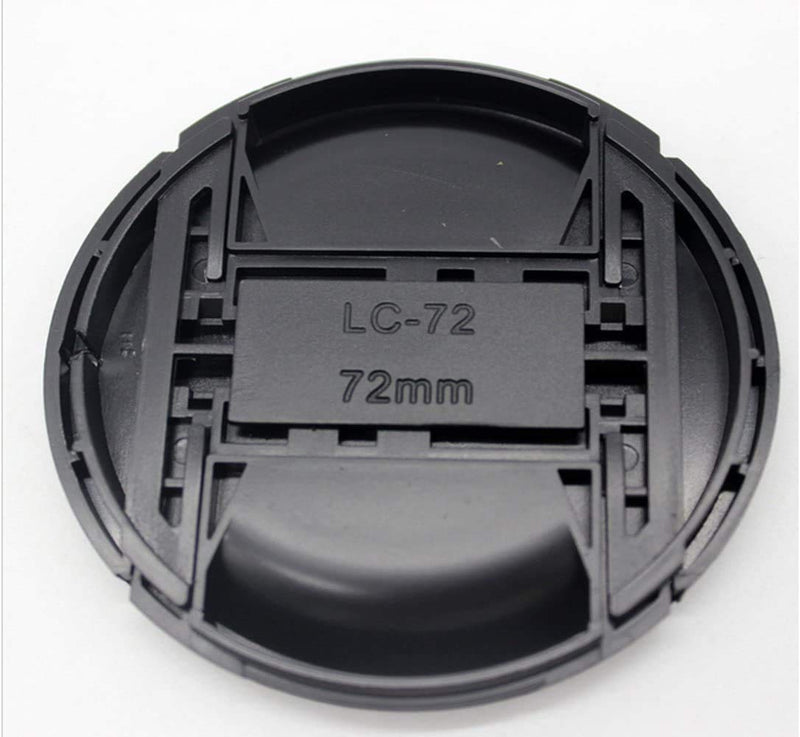 72mm Lens Cap Cover with Keeper for AF-S 18-200mm f/3.5-5.6G VR II Lens for Nikon D90 D80 D40 D7000 D7100 D7200 D5100 D3100 DSLR Camera,ULBTER Lens Cap & Lens Cover Leash -2 Pack