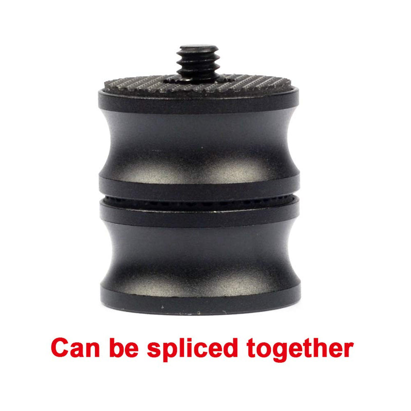 1/4" Male to 3/8" Female Camera Tripod Screw Converter Adapter,3/8" Female to 1/4" Male Thread Camera Tripod Screw Mount Convertor Adapter for Tripod Monopod Ballhead Camera 2*Male-Female