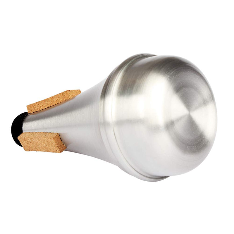 Trumpet Mute Cork Strips Aluminum Alloy Practice Cup Trumpet Cornet Straight Mute Silencer Practicing Musical Instrument Accessories