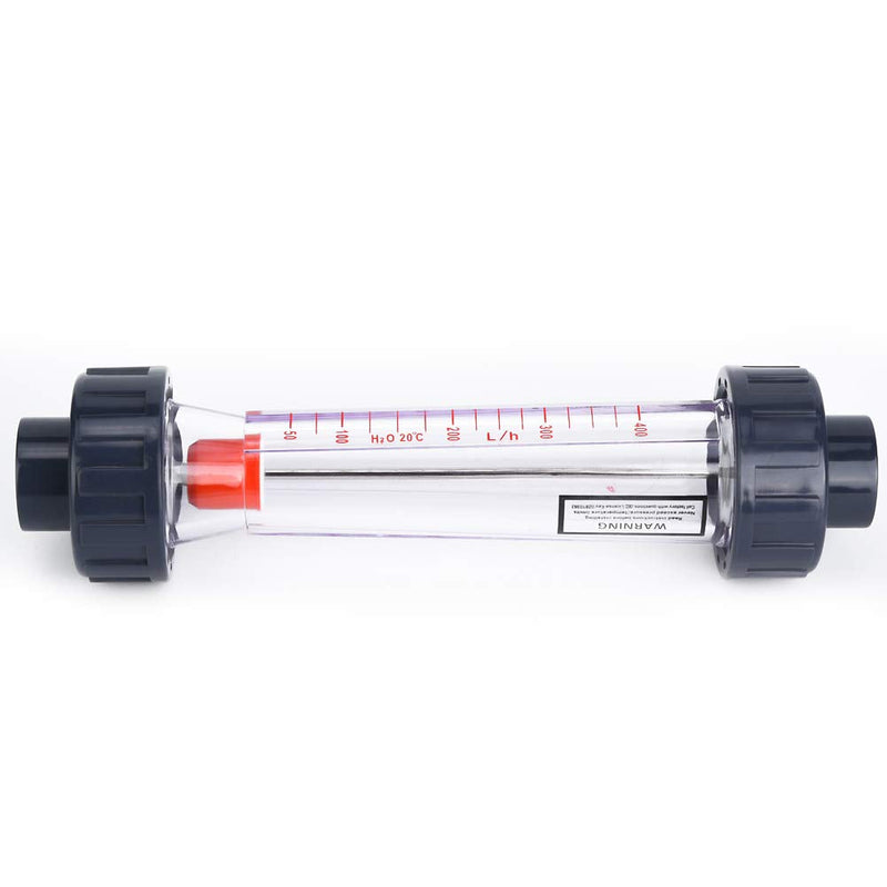 Heayzoki Liquid Flowmeter,Water Liquid Flow Meter Flowmeter,LZS-20 (D) ABS Plastic Tube Type Liquid Flowmeter