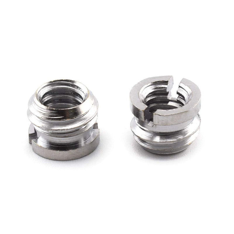 [AUSTRALIA] - Camera Screw Kit, SDTC Tech 22 pcs D-Ring Quick Release Plate Mount Screw 1/4"-20 and 3/8"-16 Thread Tripod Screw Adapter Converter for DSLR Camera/Monopod/Ballhead/Light Stand etc. D-Ring Kit 
