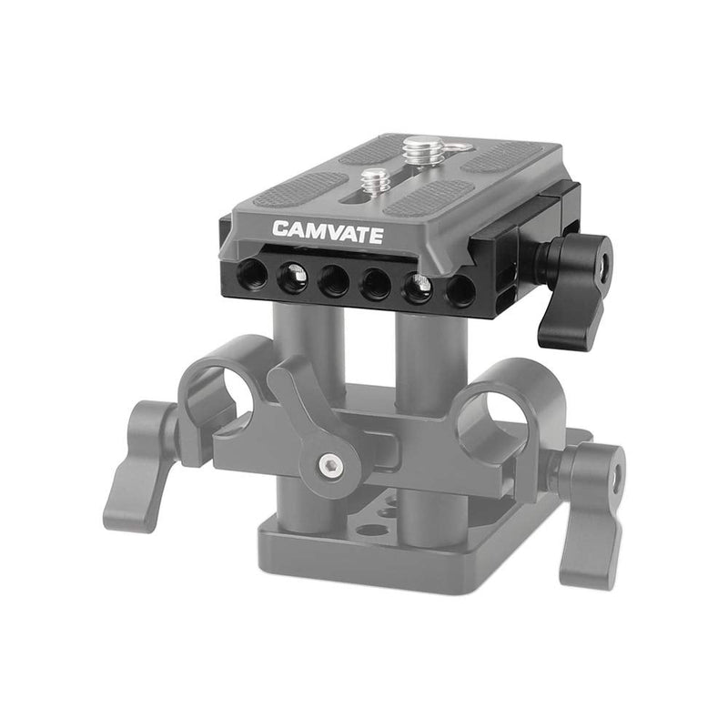 CAMVATE Quick Release Baseplate Compatible with Manfrotto 577/501 / 701 / Tripod - 2406