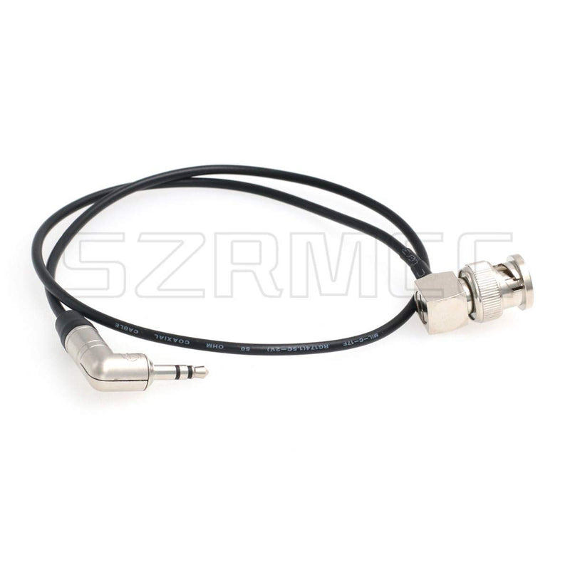 [AUSTRALIA] - SZRMCC Right Angle 3.5mm TRS to BNC Time Code Cable for ARRI Camera Tentacle Sync Generator C300 C500 