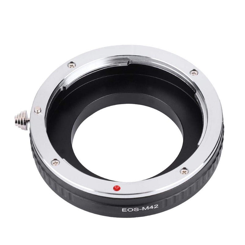 Pomya Camera Lens Adapter Ring, Alloy Lens Adapter Ring for Canon EF/EF-S Mount Lens to M42 Mount Camera, EOS-M42 Lens Converter