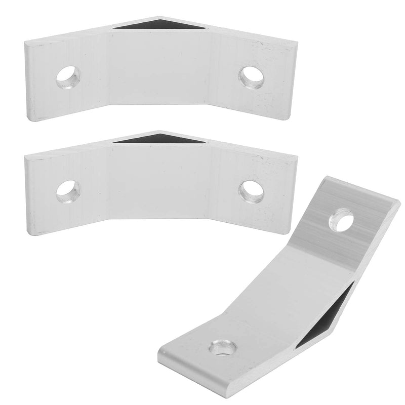 10Pcs 135 Degrees Bracket Angle Aluminum Alloy Corner Brackets Profile Corner Joint Connectors Corner Braces (4040T) 4040T
