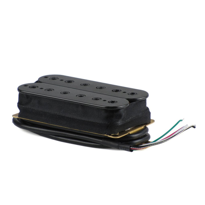 FLEOR Bridge Pickup Double Coil Humbucker Pickups for Electric Guitar Pickup-Black Black