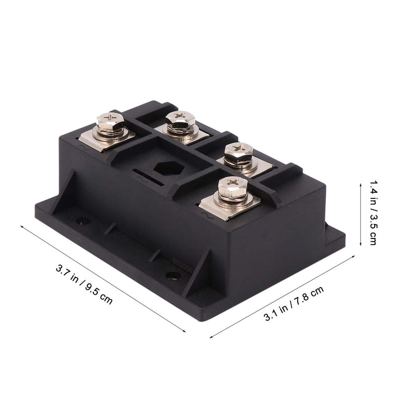 Bridge Rectifier 200A High Power Single Phase Diode Bridge Rectifier 4 Terminal Full Wave Diode Module 1600V Single Phase Bridge Rectifier