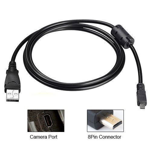 Replacement Compatible Panasonic Lumix USB Cable by Mastercables®