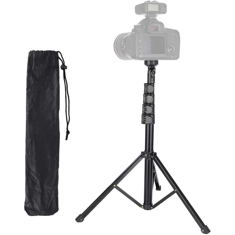 [AUSTRALIA] - FL019 Light Stand Photography Photo Studio Light Stands for Video Aluminum Alloy Black Multifunction Adjustable Light Stand Mobile Phone Live Bracket Photograph Tripod 