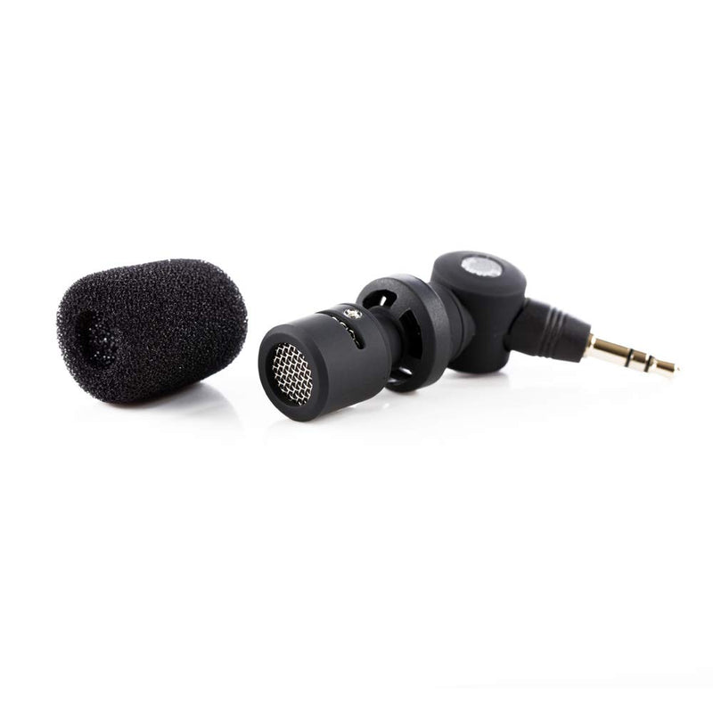 [AUSTRALIA] - Saramonic SR-XM1 3.5mm TRS Omnidirectional Microphone Plug and Play Mic for DSLR Cameras, Camcorders, CaMixer, SmartMixer, LavMic, SmartRig+ and UWMIC9/UWMIC10/UWMIC15 Wireless Microphone Systems TRS Omnidirectional plug and play Mic 