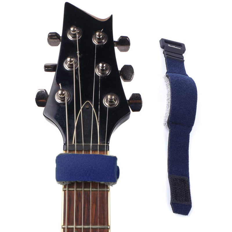 Guitar Fret String Beam Tape Mute Noise Guitar Beam Tape for Guitars Bass Ukulele String Instruments Navy Blue