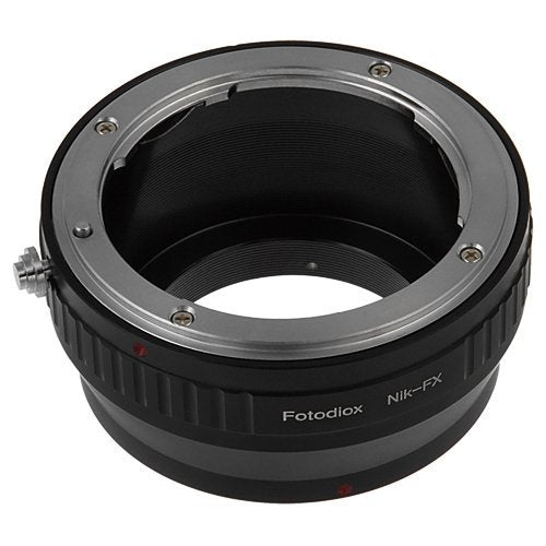 Fotodiox Lens Mount Adapter Compatible with Nikon Nikkor F Mount D/SLR Lens on Fuji X-Mount Cameras Nikon F Standard