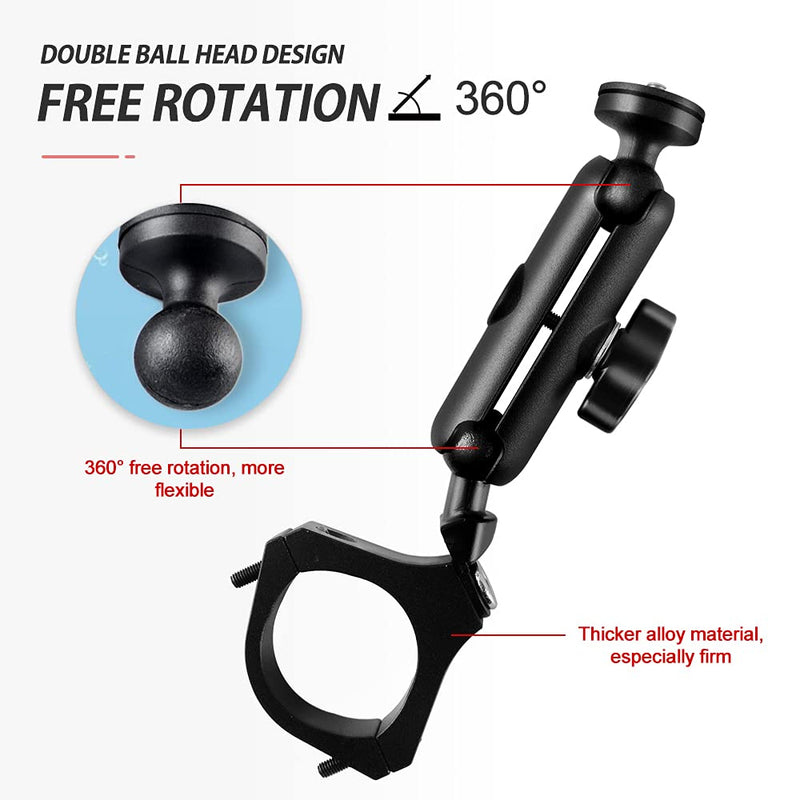 [AUSTRALIA] - MAIKER UTV ATV Camera Mount Holder Compatible with GoPro, 1.75"-2" Roll Bar Compatible for All GoPro Models, Such as GoPro Hero 9, 8,7,5 4, Session, GoPro Max, Insta360 etc 