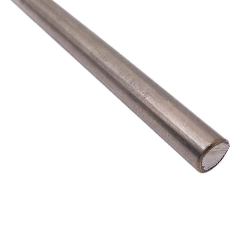 2pcs 316L Stainless Steel Rods Diameter 10mm Length 250mm/9.84"