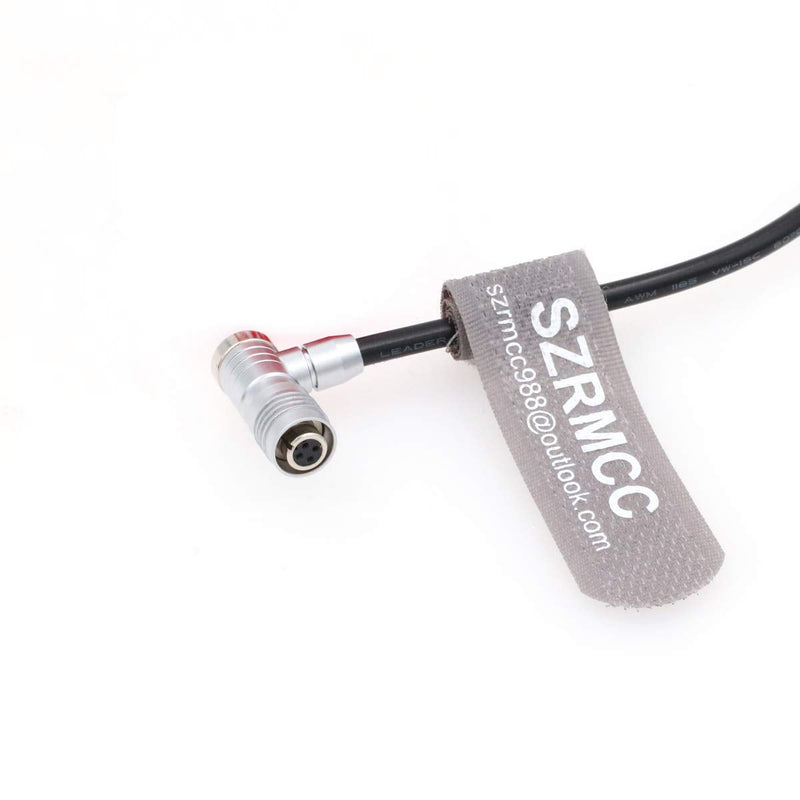 SZRMCC DC 5.5x2.5mm Barrel Plug to XS6 4 Pin Female Plug Power Cable for IKAN Portkeys BM5 BM7 HH7 HS7T Monitor