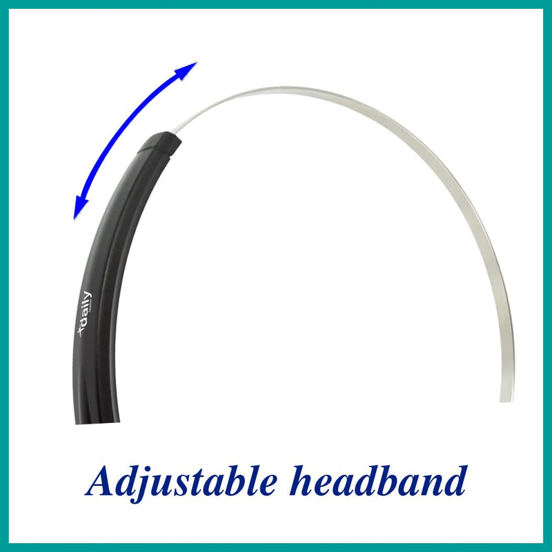 Phone Headset Noise Cancelling Mic RJ9 U10P Bottom Cable Compatible with Polycom VVX, Mitel, Shoretel, Avaya Digital Phones Single Ear