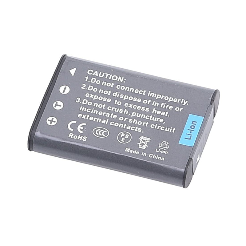 DSTE Replacement for 2X NP-BY1 Li-ion Battery Pack + Travel Car Charger DC16 Compatible Sony HDR-AZ1 HDR-AZ1VR HDR-AZ1VB HDR-AZ1VW Camera