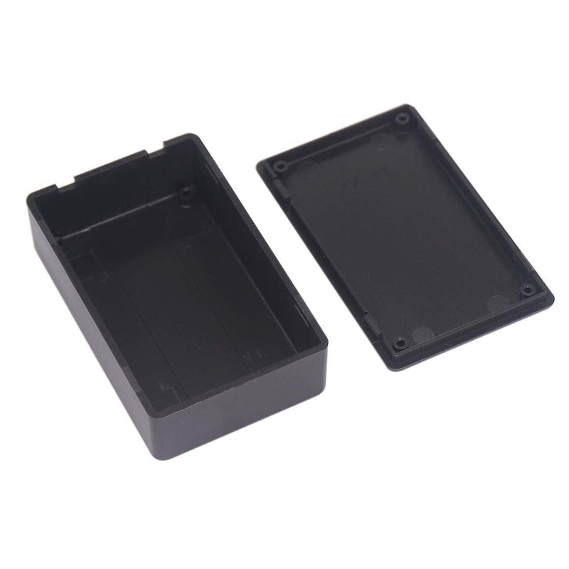 Zulkit 5Pcs Project Boxes ABS Plastic Electrical Project Case Power Junction Box Black 3.15 x 1.97 x 1.02 inch (80 x 50 x 26 mm) 3.15" x 1.97" x 1.02"